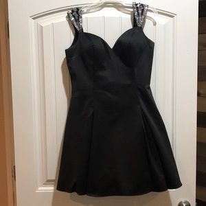 Black semi formal dress